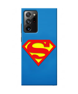 Superman Blue Samsung Note 20 Ultra Real 4D Back Cover