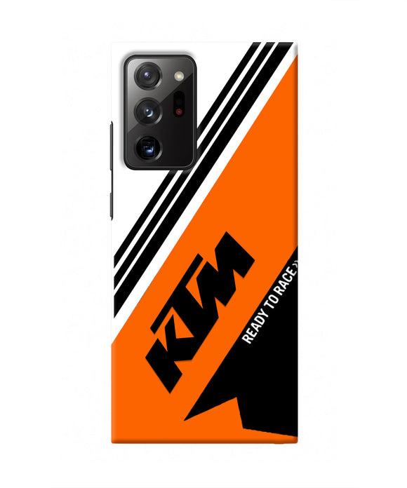 KTM Abstract Samsung Note 20 Ultra Real 4D Back Cover