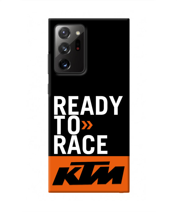 KTM Ready To Race Samsung Note 20 Ultra Real 4D Back Cover