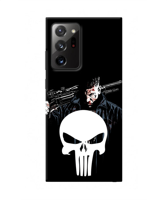 Punisher Character Samsung Note 20 Ultra Real 4D Back Cover