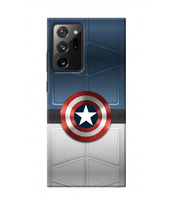 Captain America Suit Samsung Note 20 Ultra Real 4D Back Cover