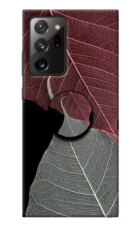 Leaf Pattern Samsung Note 20 Ultra Pop Case