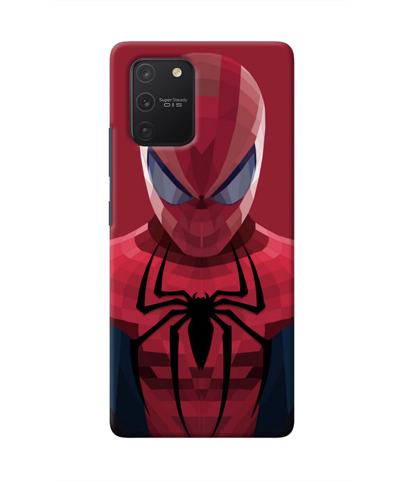 Spiderman Art Samsung S10 Lite Real 4D Back Cover