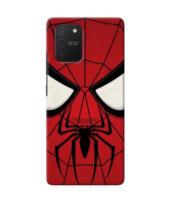 Spiderman Face Samsung S10 Lite Real 4D Back Cover