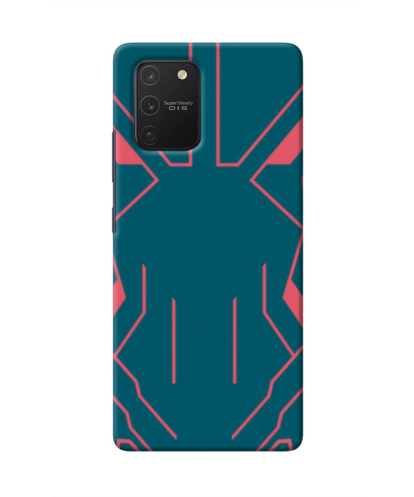 Superman Techno Samsung S10 Lite Real 4D Back Cover