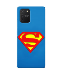 Superman Blue Samsung S10 Lite Real 4D Back Cover