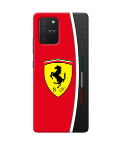 Ferrari Abstract Samsung S10 Lite Real 4D Back Cover