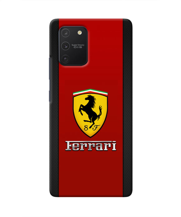 Ferrari Abstract Samsung S10 Lite Real 4D Back Cover