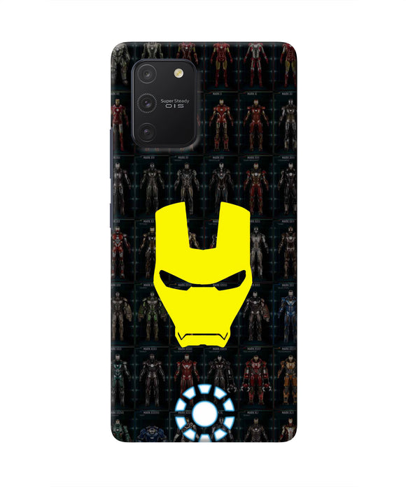 Iron Man Suit Samsung S10 Lite Real 4D Back Cover