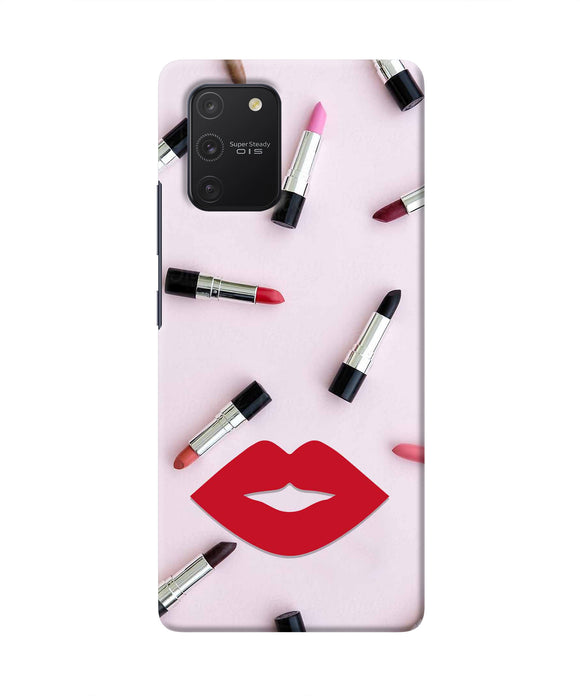 Lips Lipstick Shades Samsung S10 Lite Real 4D Back Cover