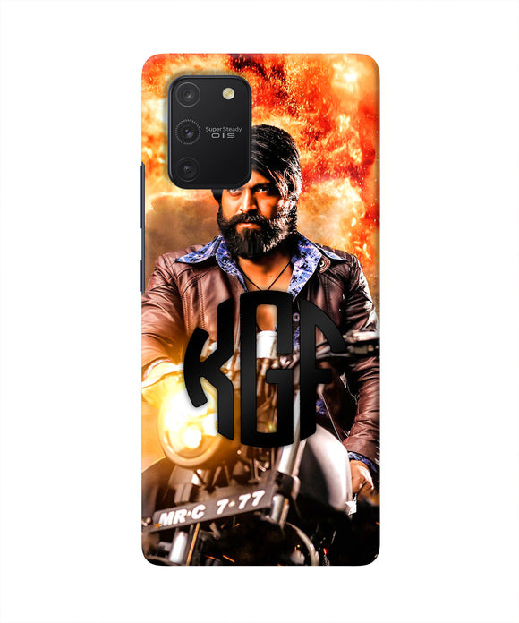 Rocky Bhai on Bike Samsung S10 Lite Real 4D Back Cover