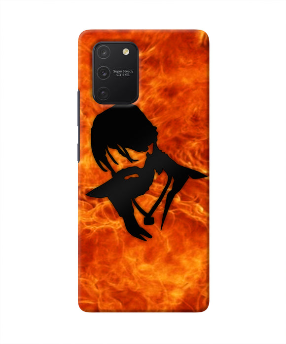 Rocky Bhai Face Samsung S10 Lite Real 4D Back Cover