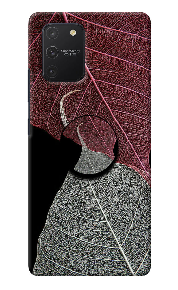 Leaf Pattern Samsung S10 Lite Pop Case