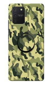 Camouflage Samsung S10 Lite Pop Case