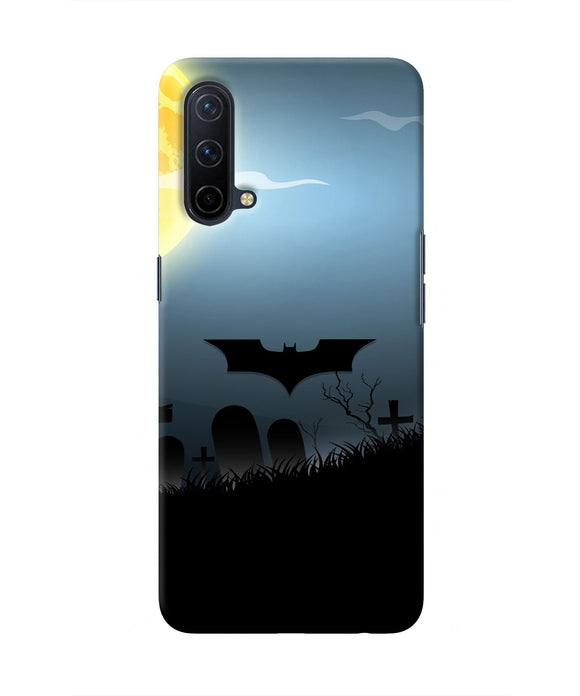 Batman Scary cemetry Oneplus Nord CE 5G Real 4D Back Cover