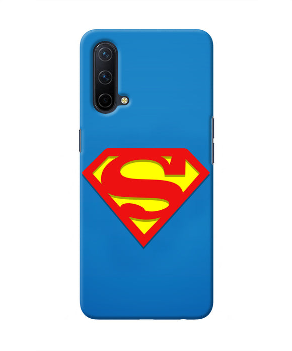 Superman Blue Oneplus Nord CE 5G Real 4D Back Cover