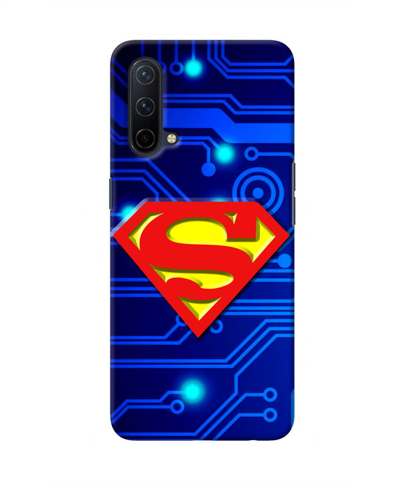 Superman Abstract Oneplus Nord CE 5G Real 4D Back Cover