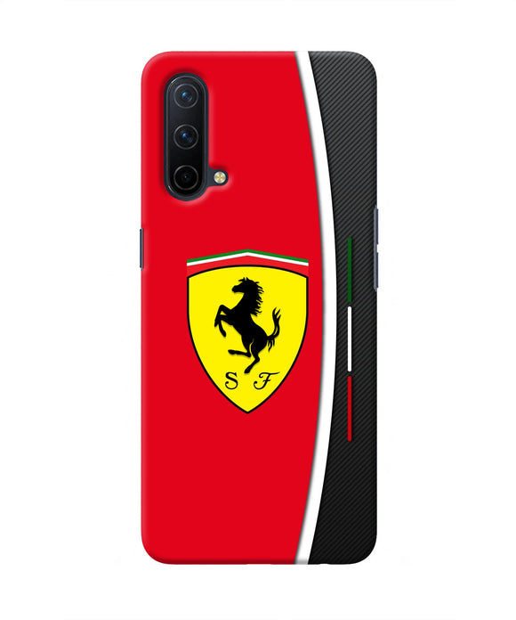 Ferrari Abstract Oneplus Nord CE 5G Real 4D Back Cover