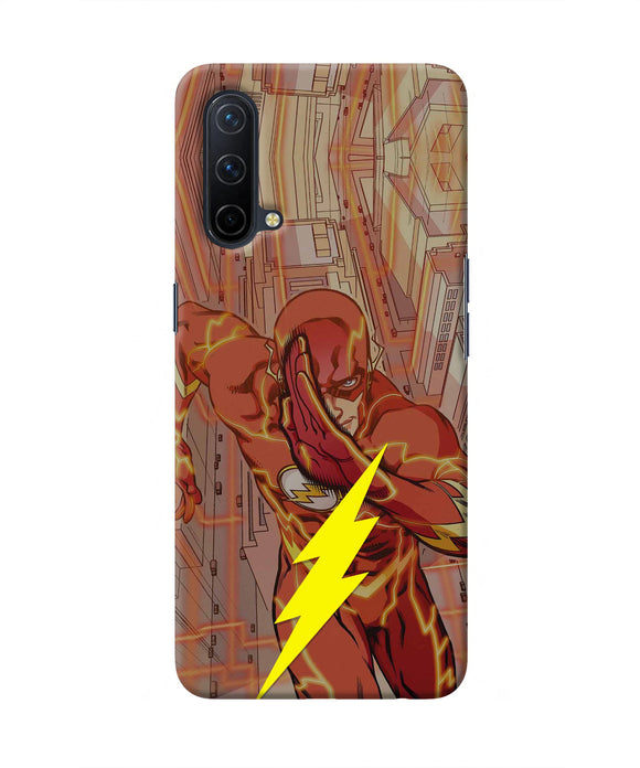 Flash Running Oneplus Nord CE 5G Real 4D Back Cover