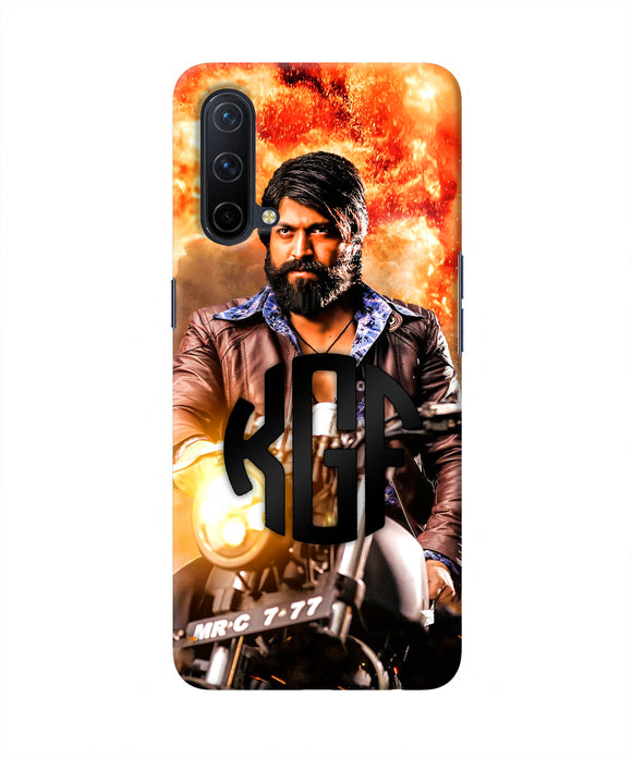 Rocky Bhai on Bike Oneplus Nord CE 5G Real 4D Back Cover
