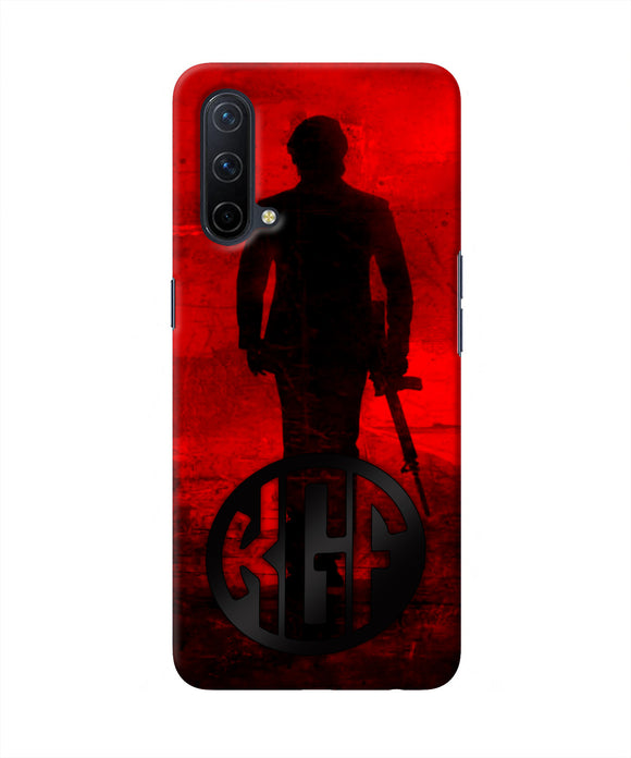 Rocky Bhai K G F Chapter 2 Logo Oneplus Nord CE 5G Real 4D Back Cover