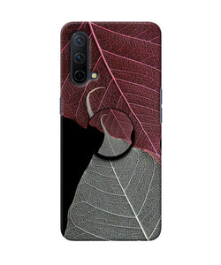 Leaf Pattern Oneplus Nord CE 5G Pop Case