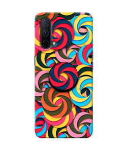 Spiral Pattern Oneplus Nord CE 5G Pop Case