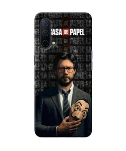 Money Heist Professor with Mask Oneplus Nord CE 5G Back Cover