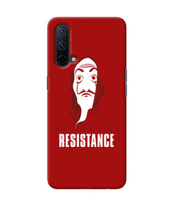 Money Heist Resistance Quote Oneplus Nord CE 5G Back Cover