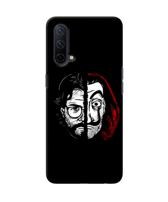 Money Heist Professor Mask Sketch Oneplus Nord CE 5G Back Cover