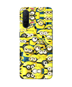 Minions mini crowd Oneplus Nord CE 5G Back Cover