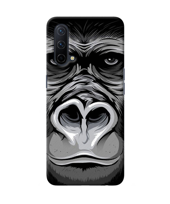 Black chimpanzee Oneplus Nord CE 5G Back Cover
