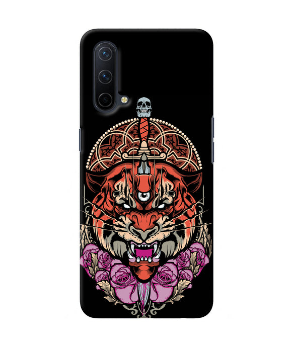 Abstract tiger Oneplus Nord CE 5G Back Cover