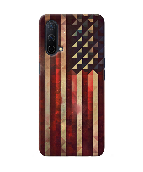 Vintage US flag Oneplus Nord CE 5G Back Cover