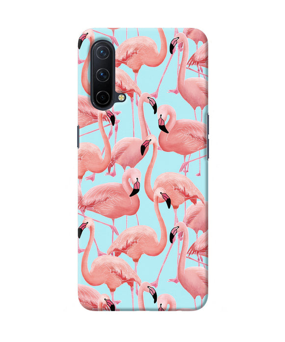 Abstract sheer bird print Oneplus Nord CE 5G Back Cover
