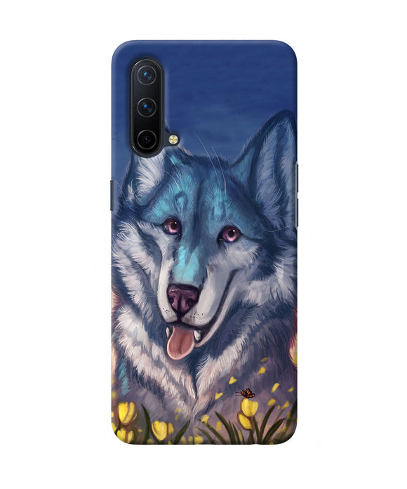 Cute wolf Oneplus Nord CE 5G Back Cover