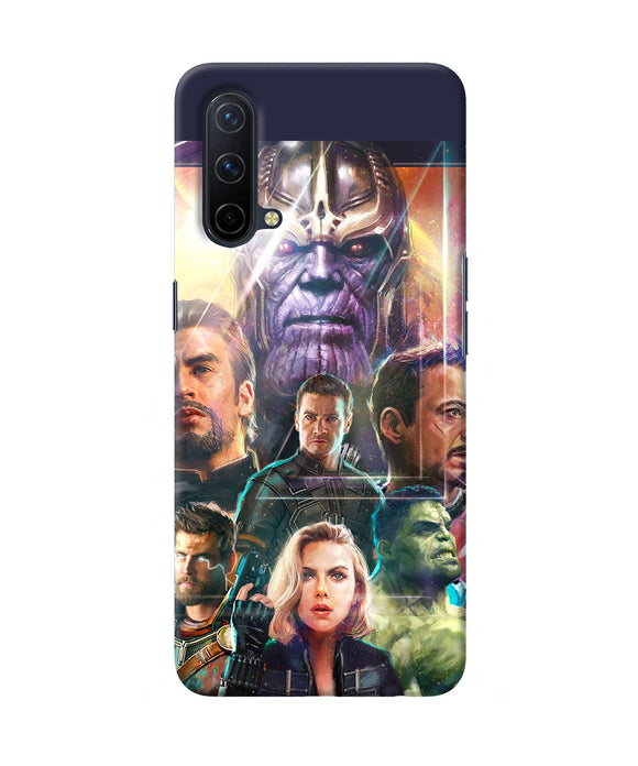 Avengers poster Oneplus Nord CE 5G Back Cover