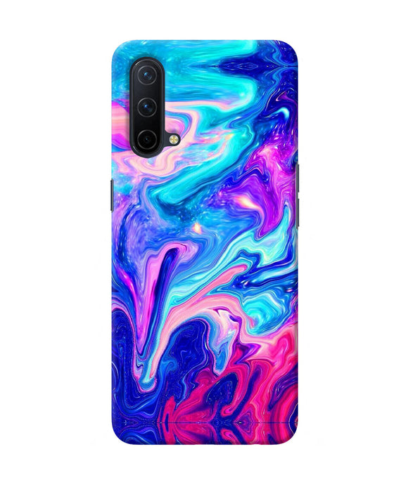 Abstract colorful water Oneplus Nord CE 5G Back Cover