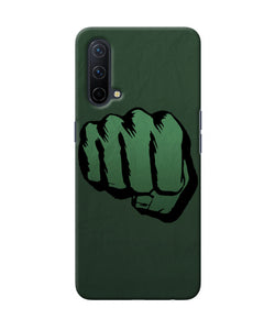 Hulk smash logo Oneplus Nord CE 5G Back Cover