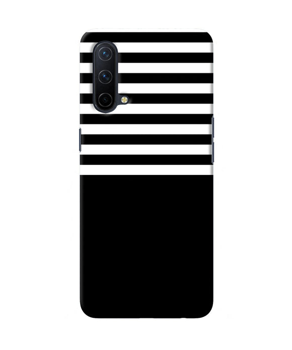 Black and white print Oneplus Nord CE 5G Back Cover