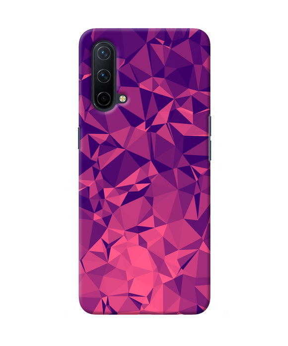 Abstract red blue shine Oneplus Nord CE 5G Back Cover