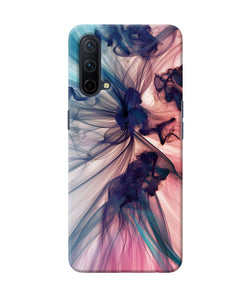 Abstract black smoke Oneplus Nord CE 5G Back Cover