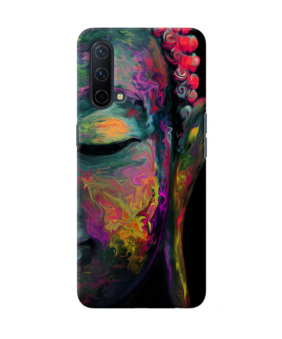 Buddha face painting Oneplus Nord CE 5G Back Cover