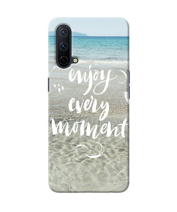 Enjoy every moment sea Oneplus Nord CE 5G Back Cover