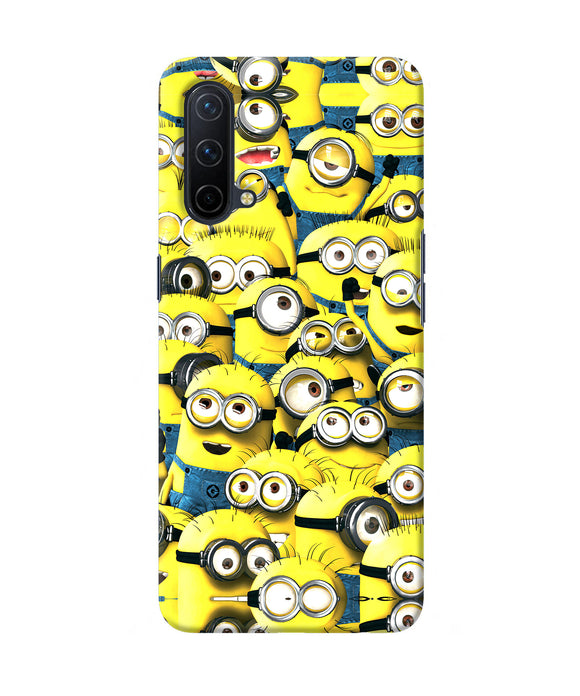 Minions mini crowd Oneplus Nord CE 5G Back Cover