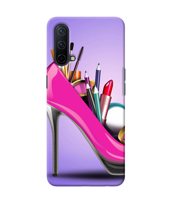 Makeup heel shoe Oneplus Nord CE 5G Back Cover