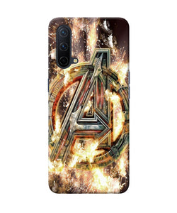 Avengers burning logo Oneplus Nord CE 5G Back Cover