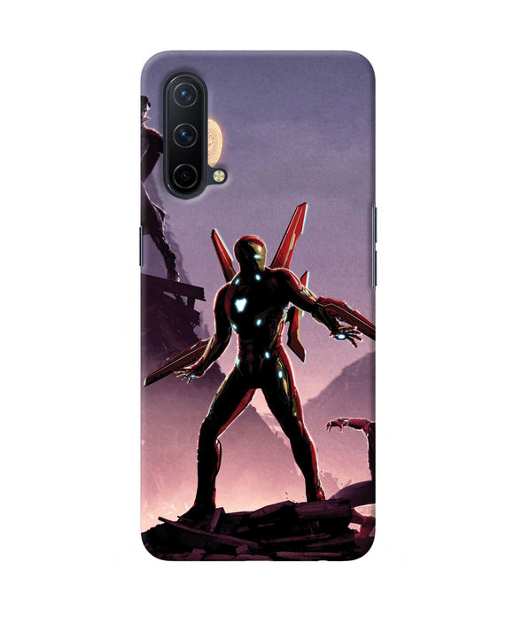 Ironman on planet Oneplus Nord CE 5G Back Cover