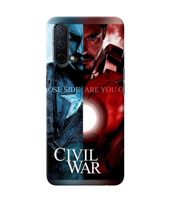 Civil war Oneplus Nord CE 5G Back Cover