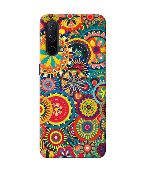 Colorful circle pattern Oneplus Nord CE 5G Back Cover